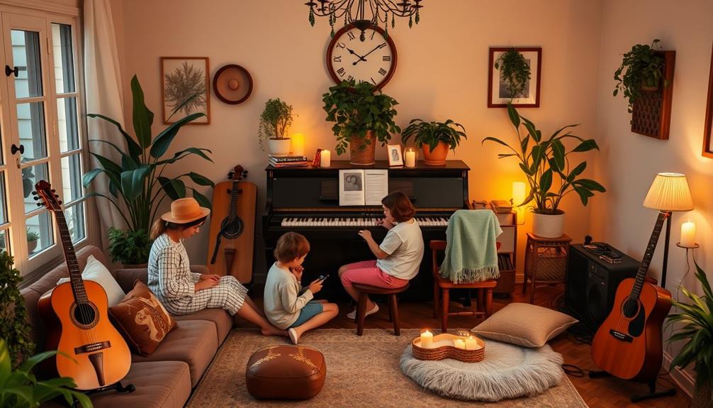 create home music rituals