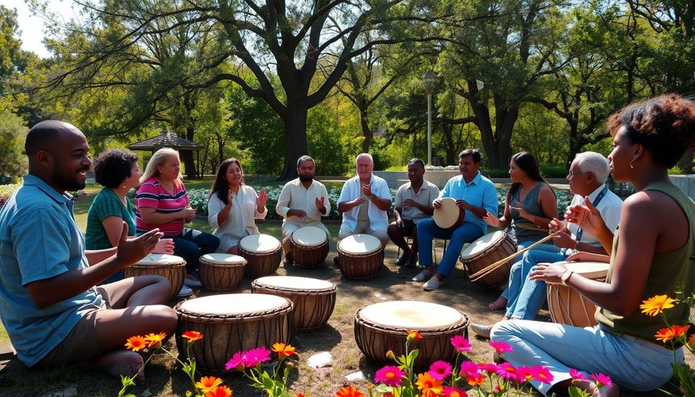 drumming therapy for stress relief