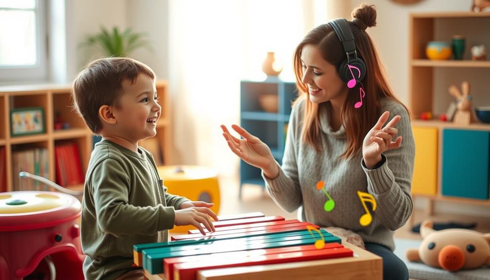 enhancing autism through music