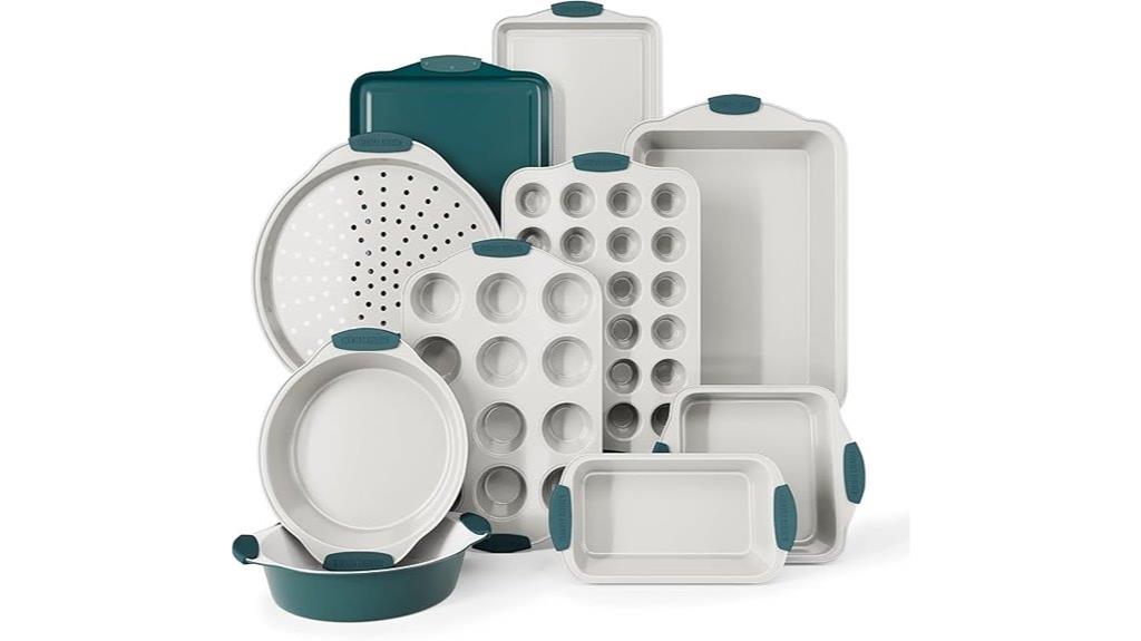 10 piece nonstick bakeware set