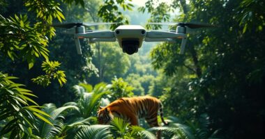 aerial surveillance protecting wildlife