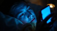 blue light disrupts sleep