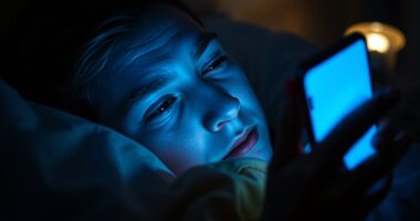 blue light disrupts sleep