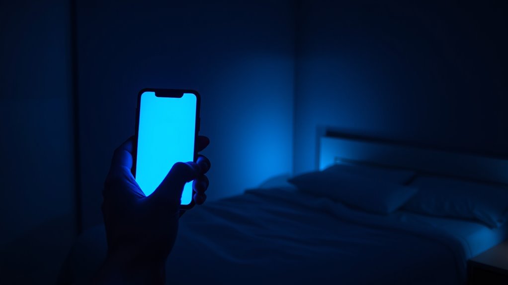 blue light disrupts sleep