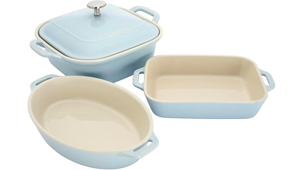 ceramic baking pan set