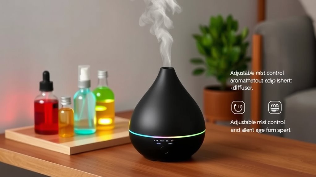 choosing suitable diffuser features