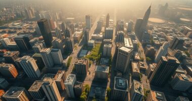 city heat retention effects