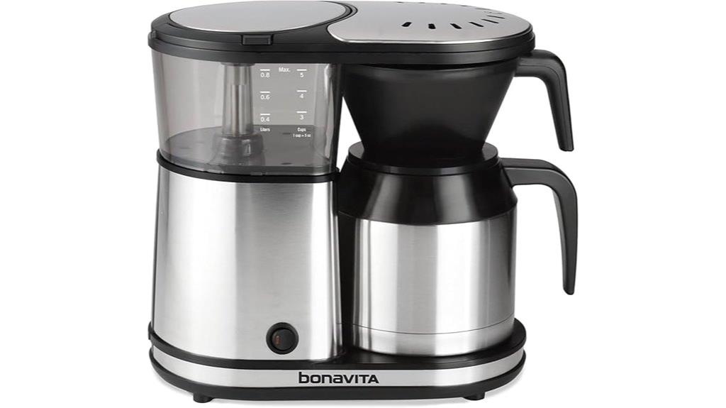 compact thermal coffee maker
