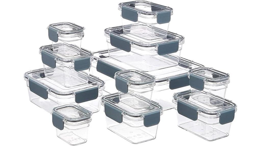 durable tritan food storage