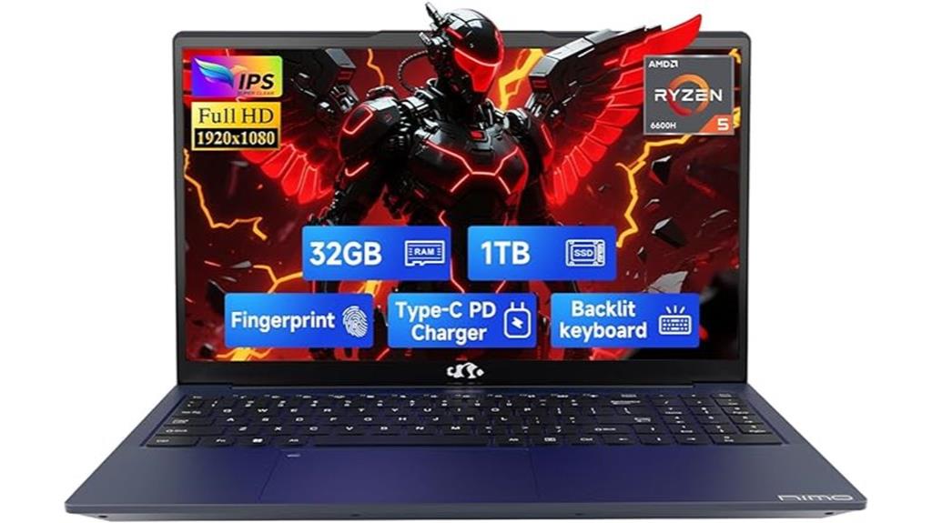 gaming laptop with ryzen