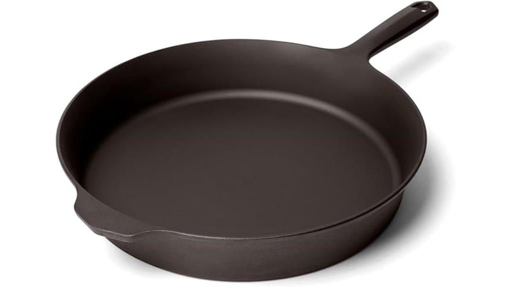 heavy duty cast iron skillet