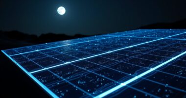 night time solar power