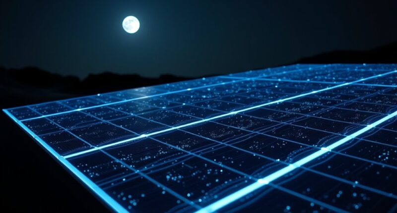 night time solar power