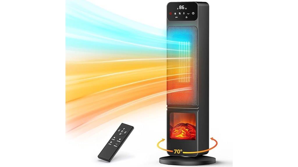 portable 1500w electric heater