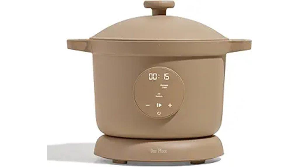 six quart multi cooker appliance