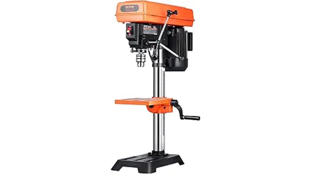10 inch adjustable drill press