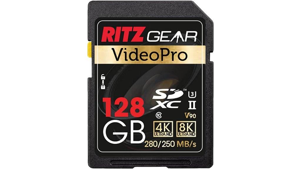 128gb high speed sd card