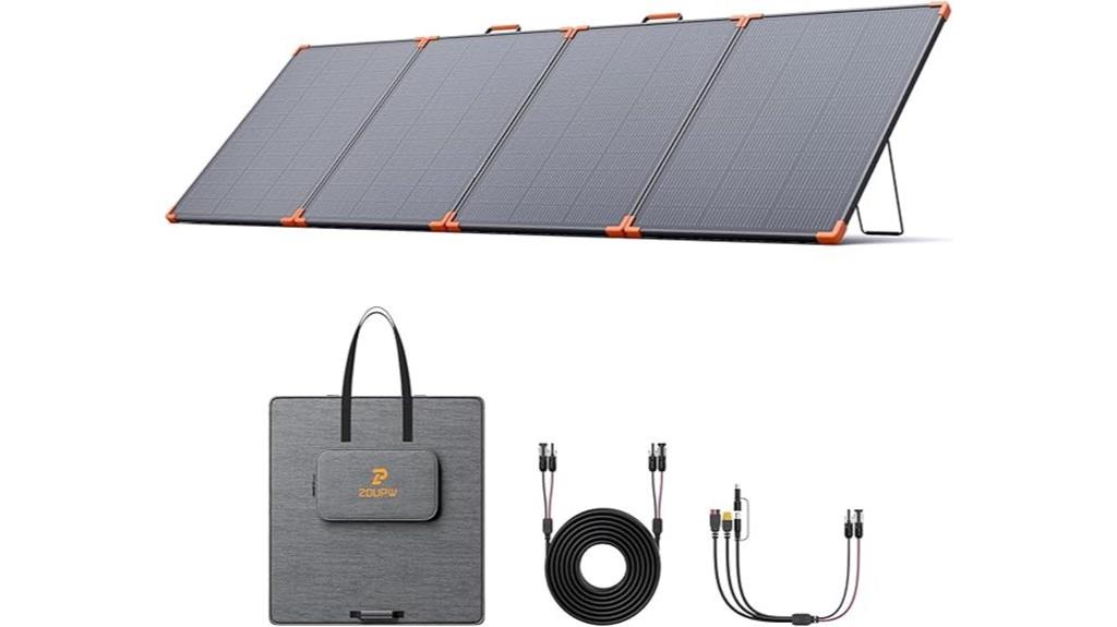 16bb portable solar panel