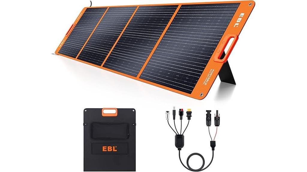 200w portable solar panel