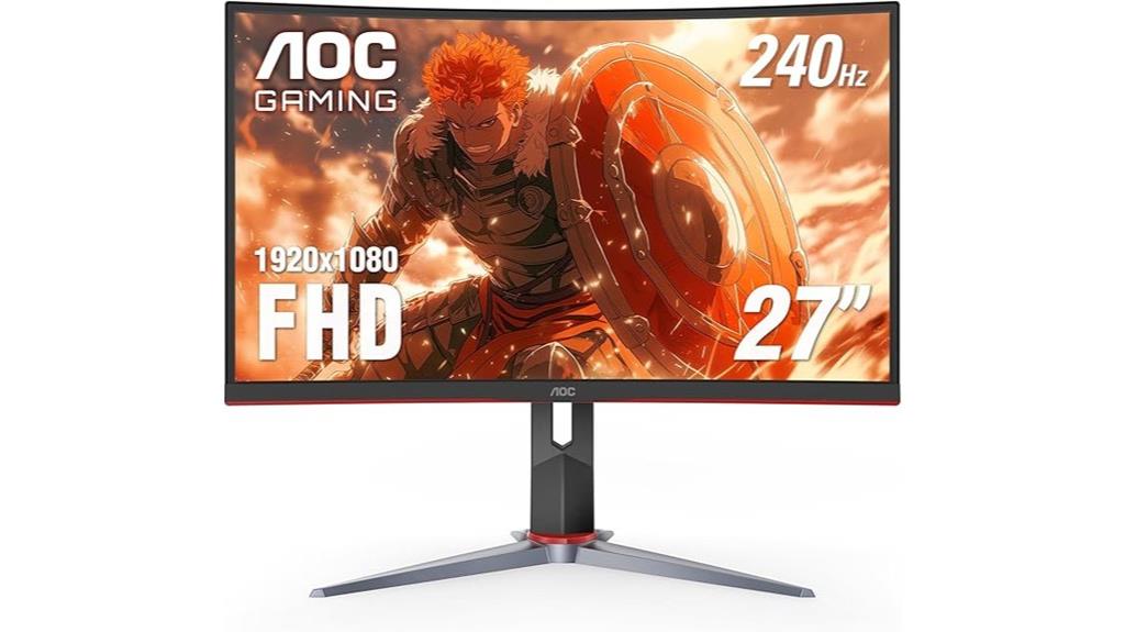 27 inch curved gaming monitor