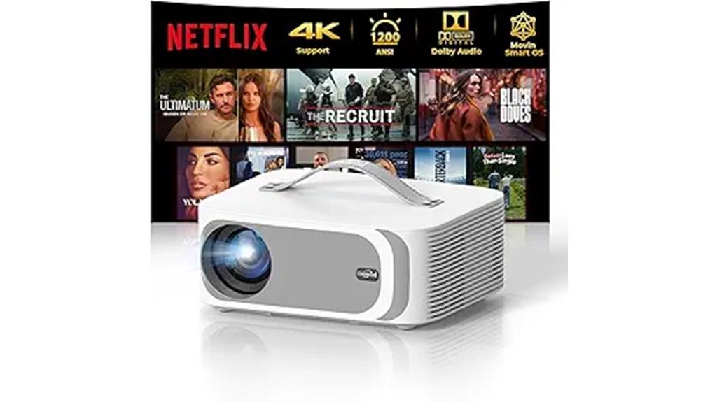 4k portable wifi projector