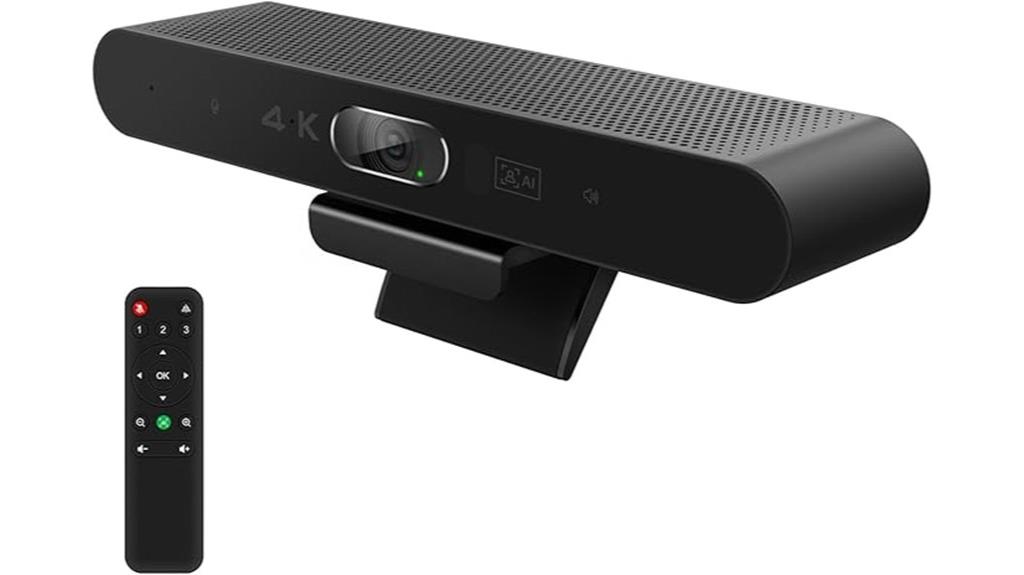 4k webcam with mic