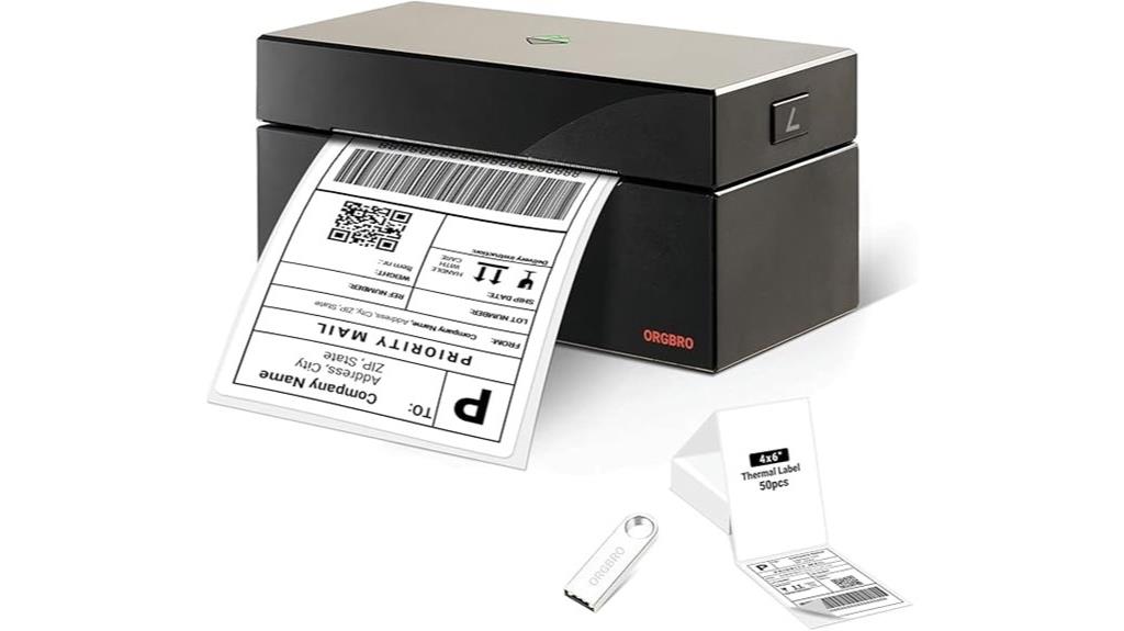 4x6 thermal label printer