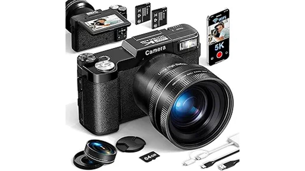 5k 64mp wifi camera