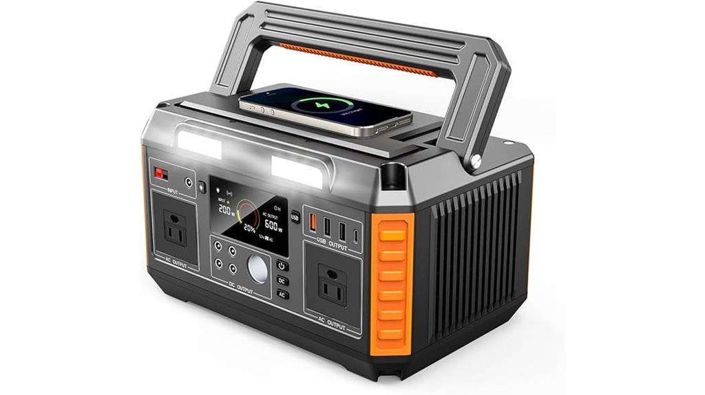 600w portable power station