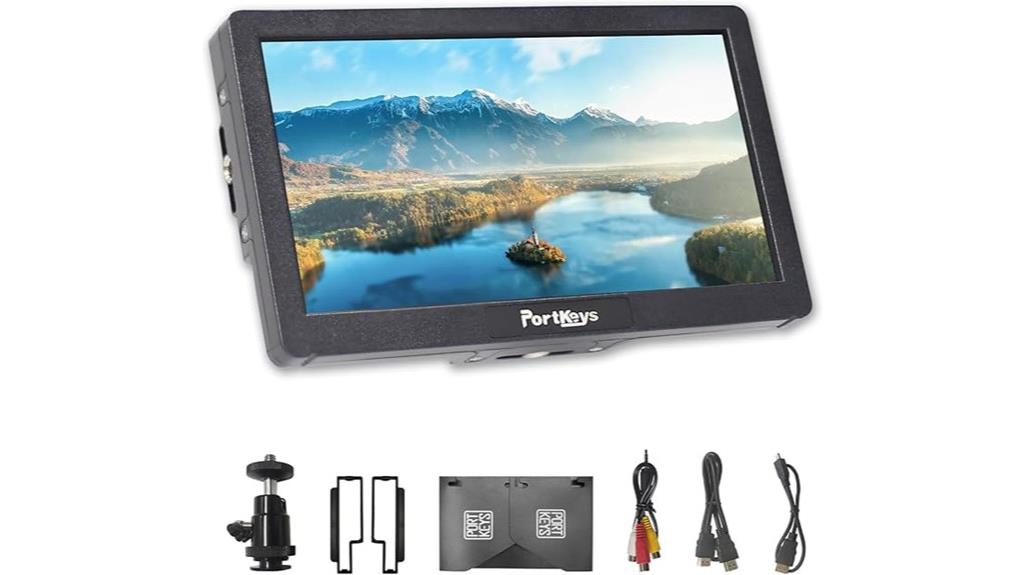 7 inch high brightness monitor