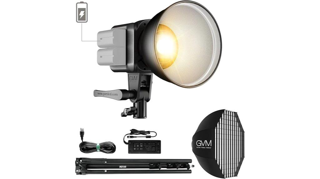 80 watt bi color video light