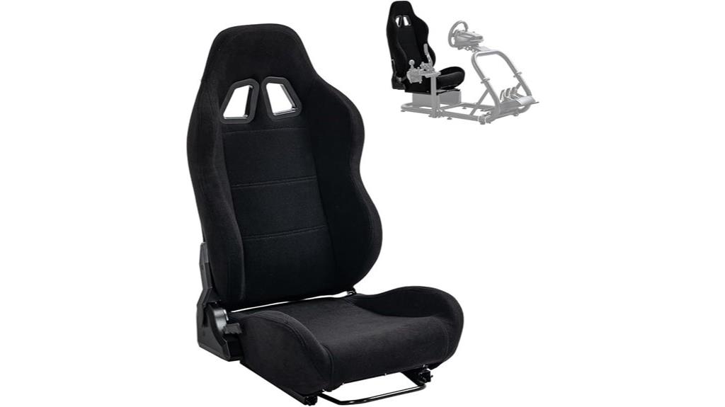 adjustable breathable racing seat