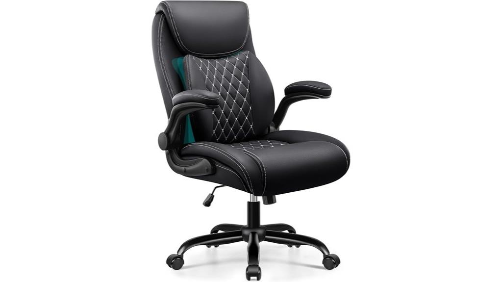 adjustable lumbar support chair