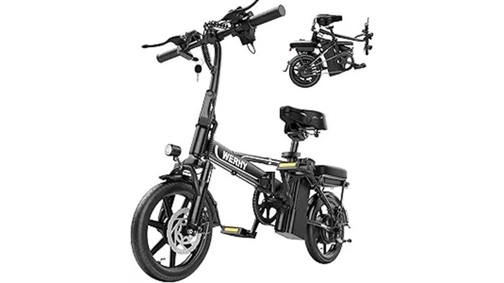 adult folding electric bicycle