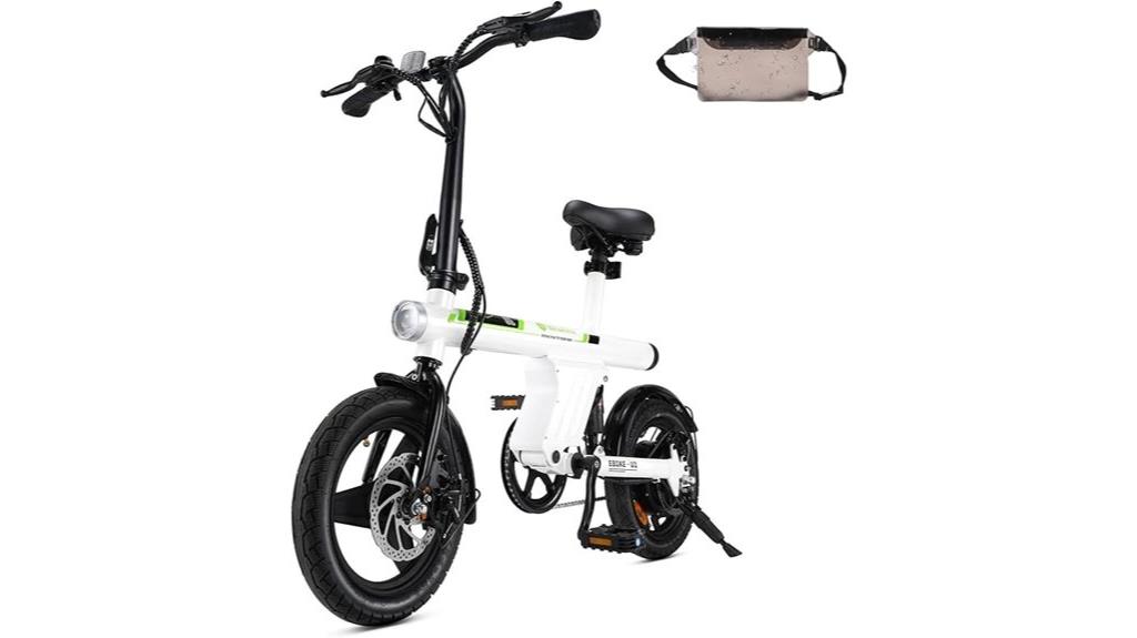 adult folding electric bike