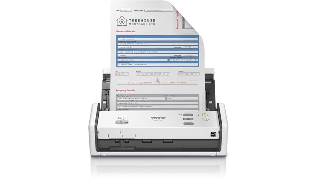 brother ads 1300 scanner