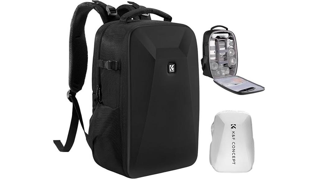 camera backpack with laptop