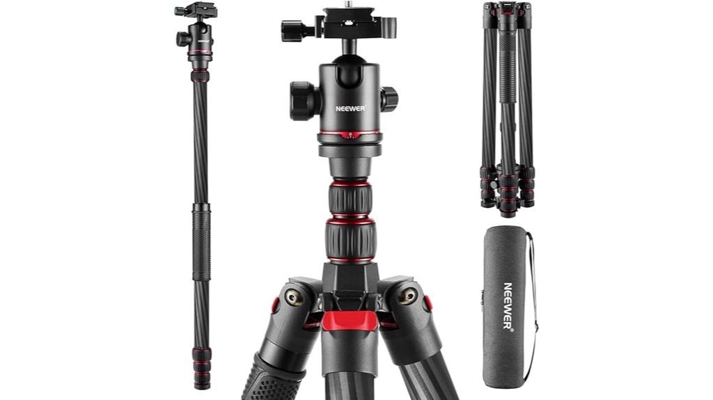 carbon fiber tripod set