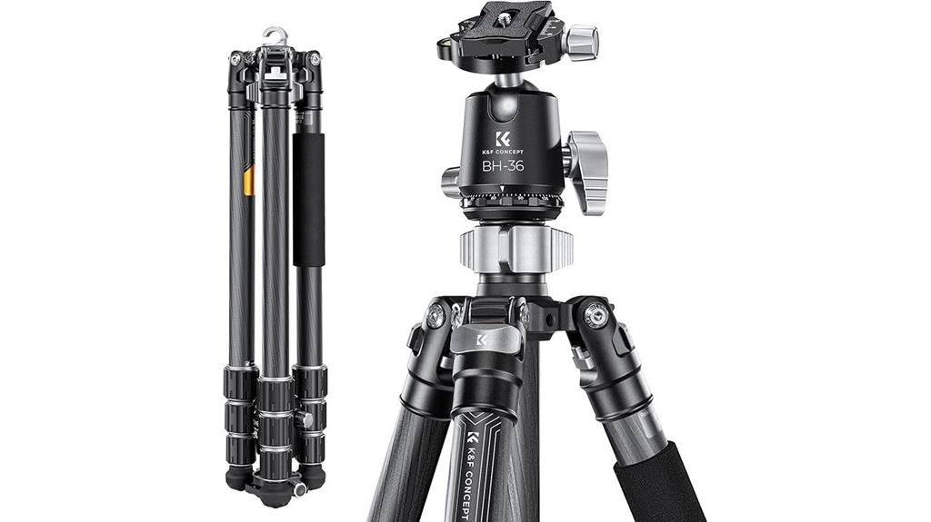 carbon fiber tripod with ball head