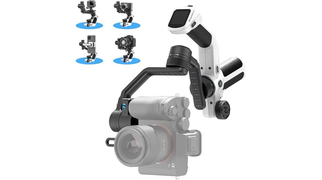 compact gimbal stabilizer device