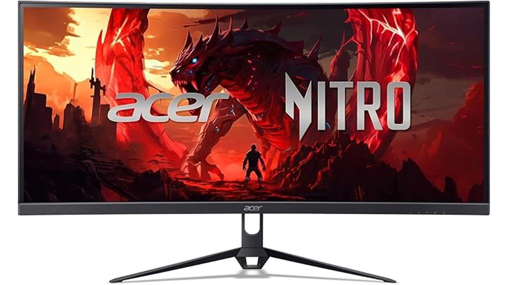 curved 29 5 gaming monitor