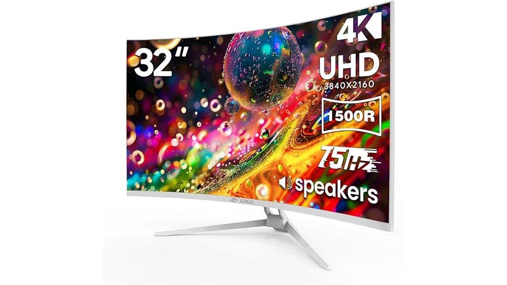 curved 32 inch 4k monitor