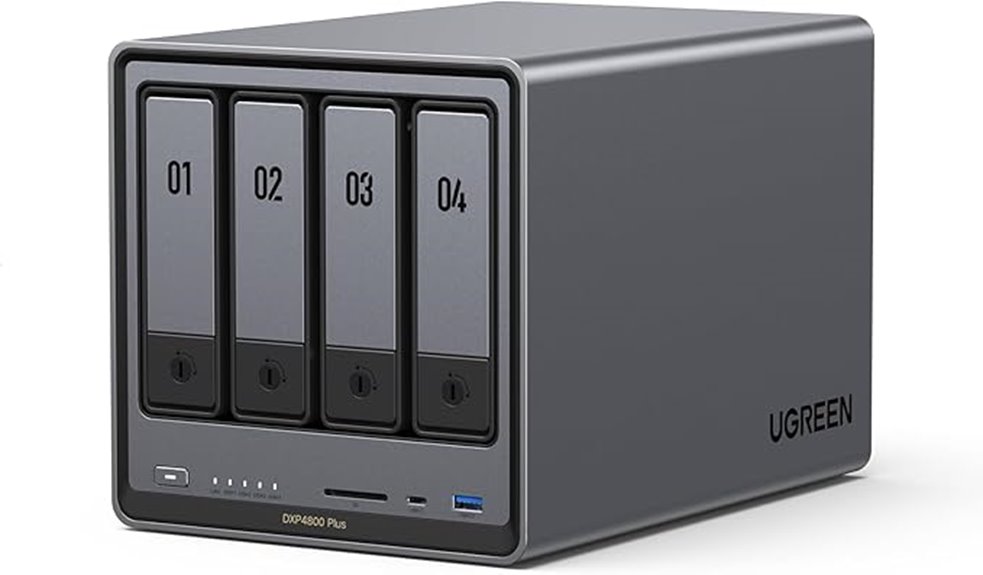 desktop four bay nas