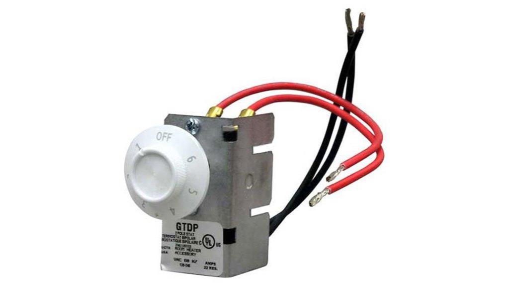 double pole thermostat for if