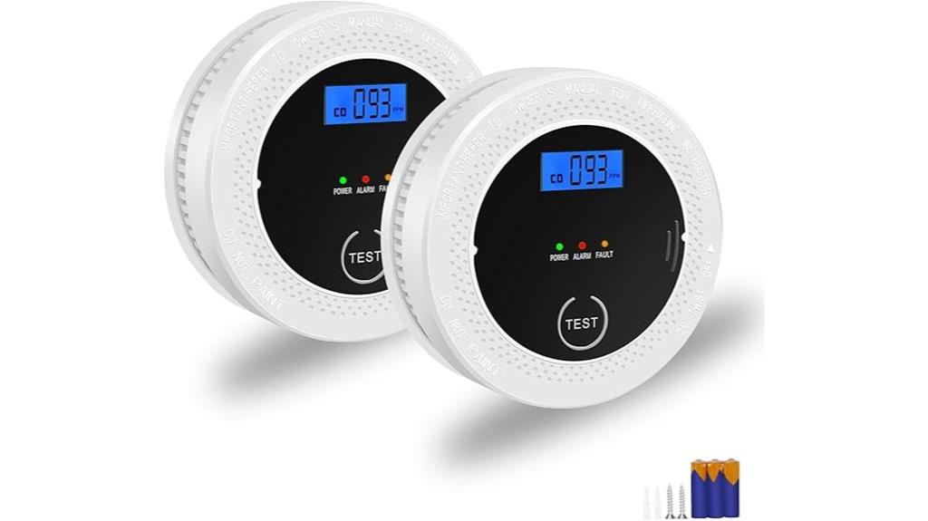 dual pack smoke monitors