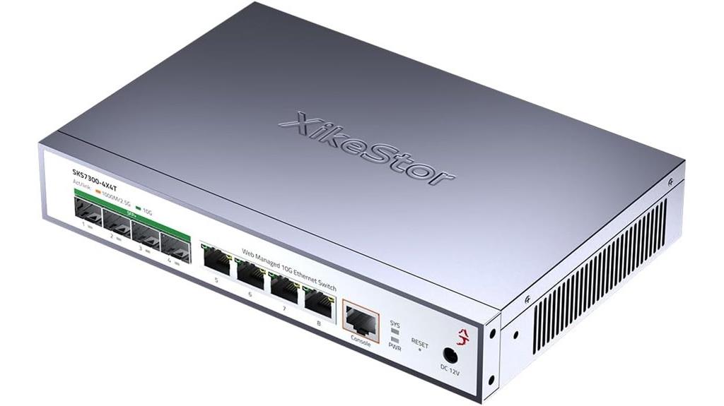 eight port 10g switch