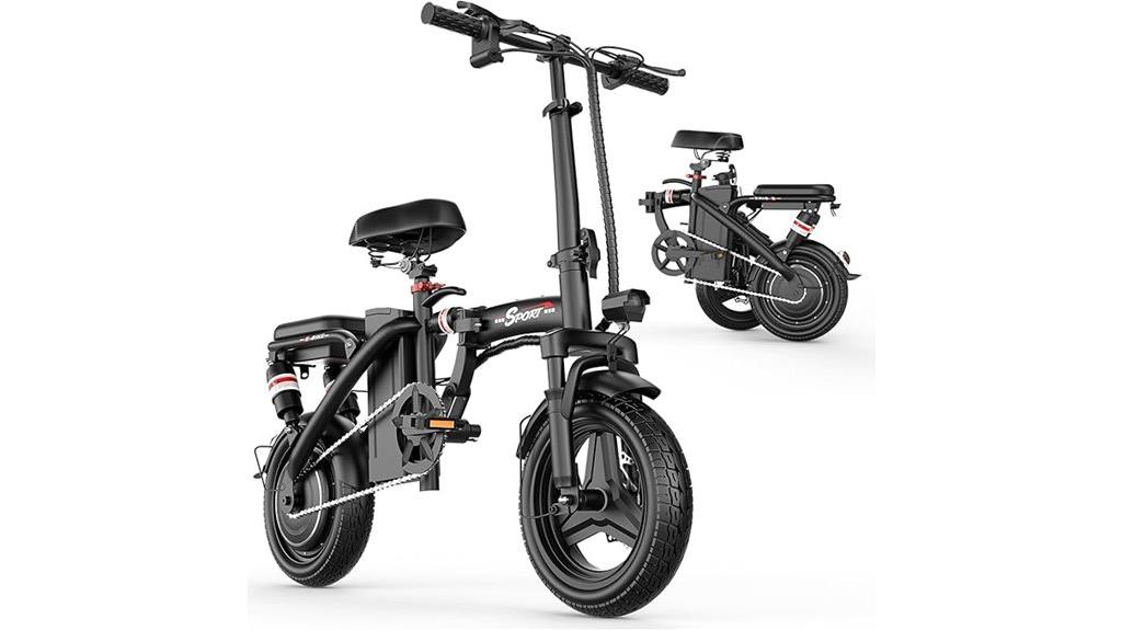 electric adult folding bike