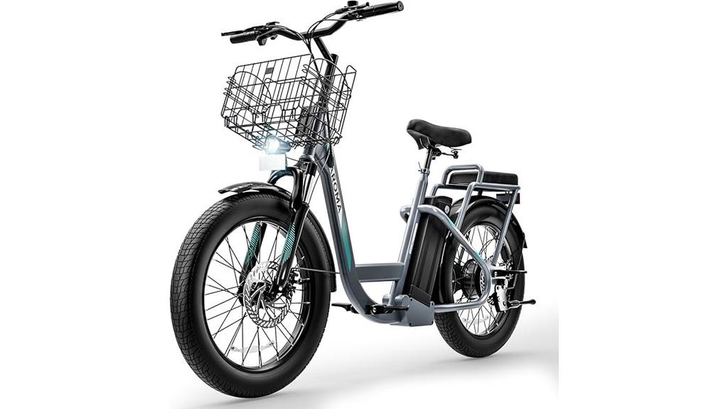 electric scooter with seat