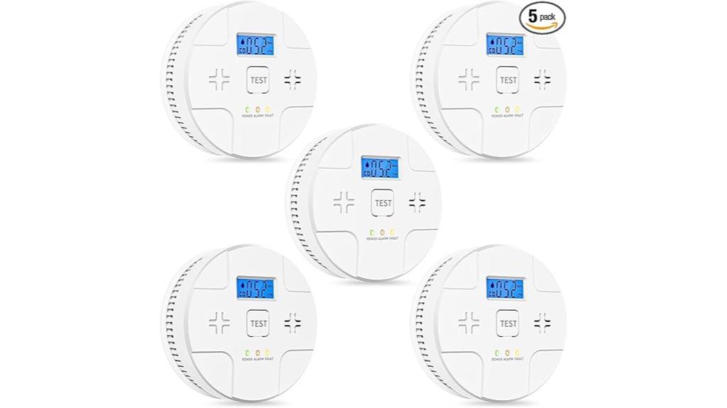 five pack safety detectors