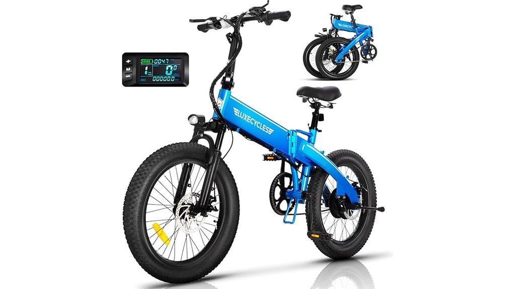 foldable 1000w e bike